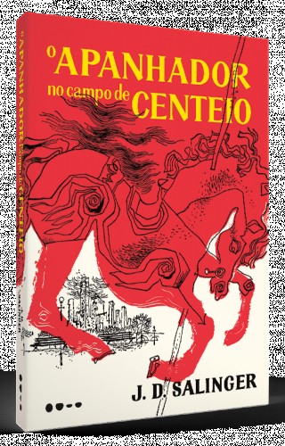 Capa de O Apanhador no Campo de Centeio